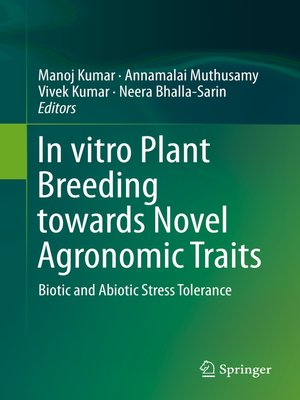 cover image of In vitro Plant Breeding towards Novel Agronomic Traits